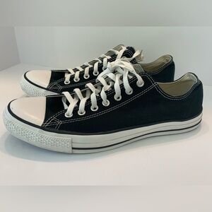 Chuck Taylor All Star Black Low Top Sneakers Size 13 Mens Converse